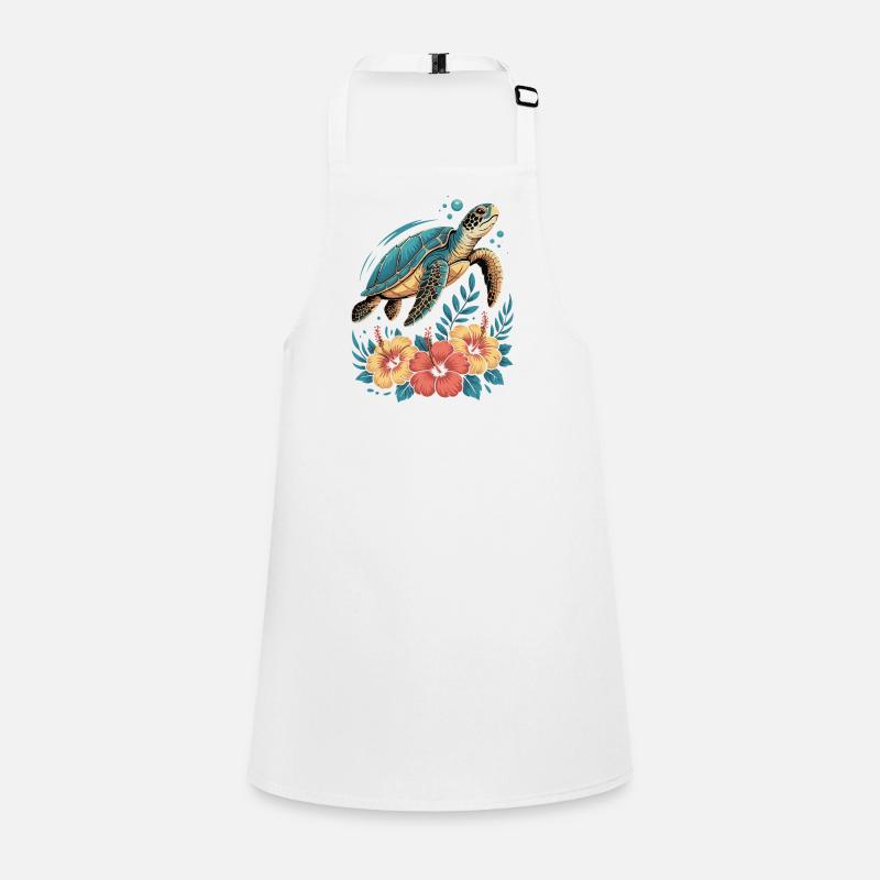 Sea Turtle Ocean Addict Design Tablier Enfant