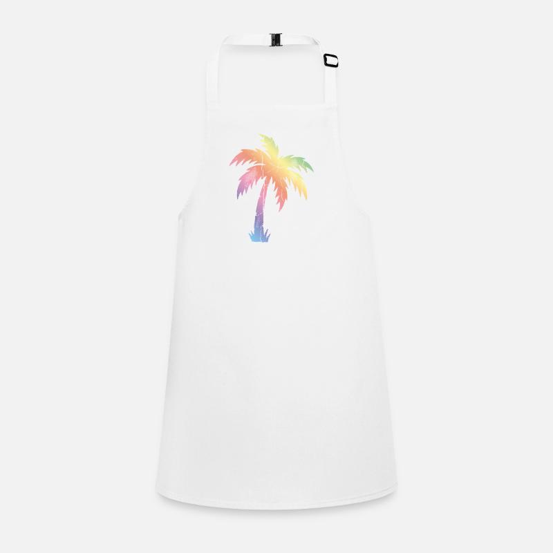 Palm Tree Multicolored Children's Apron
