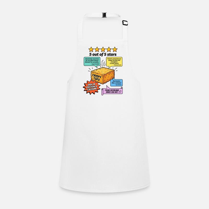 Crispy Tofu 5 Sterne Bewertung Schürze für Kinder