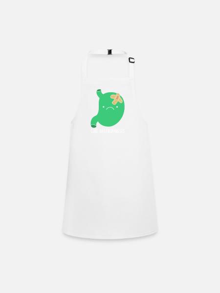 Gastroparesie - Tablier Enfant - blanc - Devant