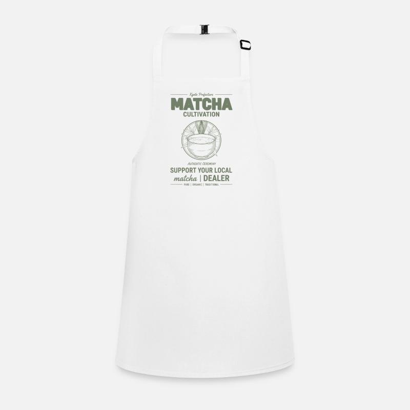 Kyoto Prefecture Matcha Cultivation Support Your Children's Apron