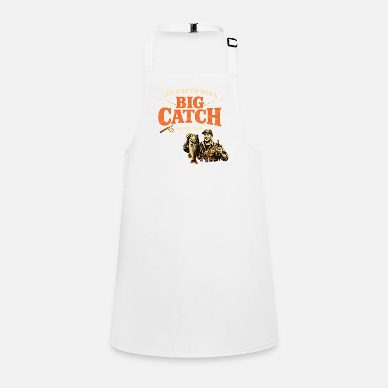 Life Is Better With A Big Catch Children's Apron
