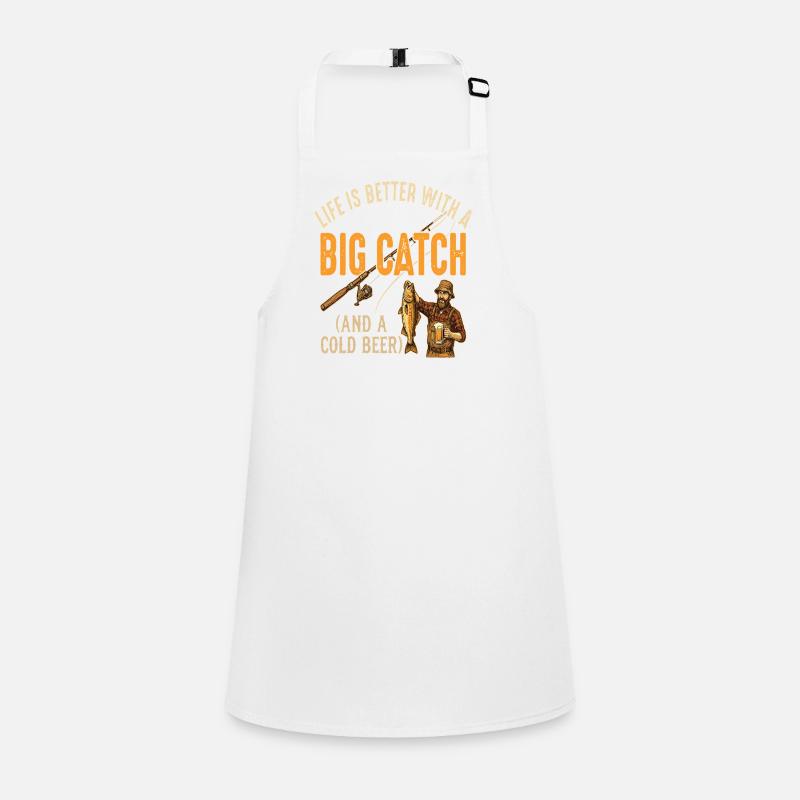 Life Is Better With A Big Catch Children's Apron