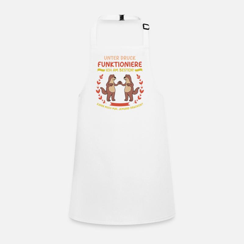 Cute Otter Design Children's Apron