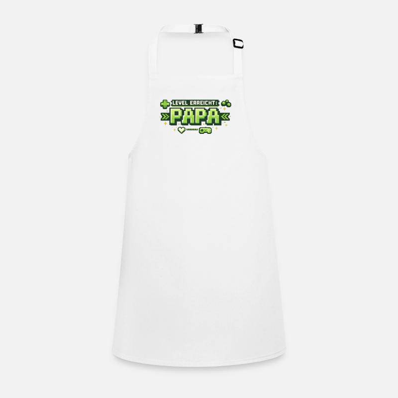 Level Reached Dad Gamer Gift Children's Apron