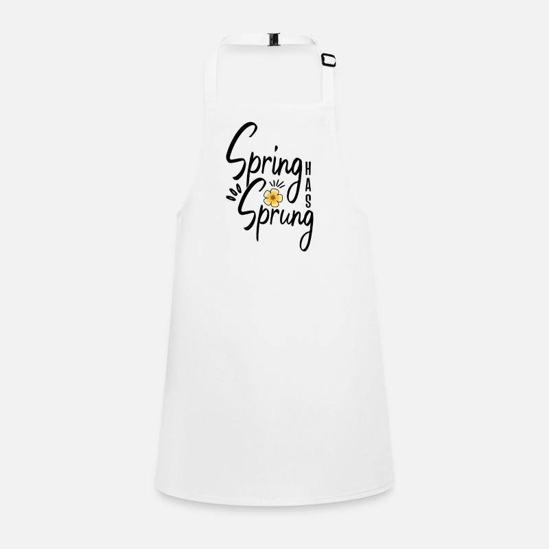 Spring Has Sprung Pagan Spring Equinox Wiccan Children's Apron