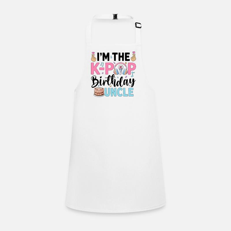 I'm The K-Pop Birthday Uncle Children's Apron