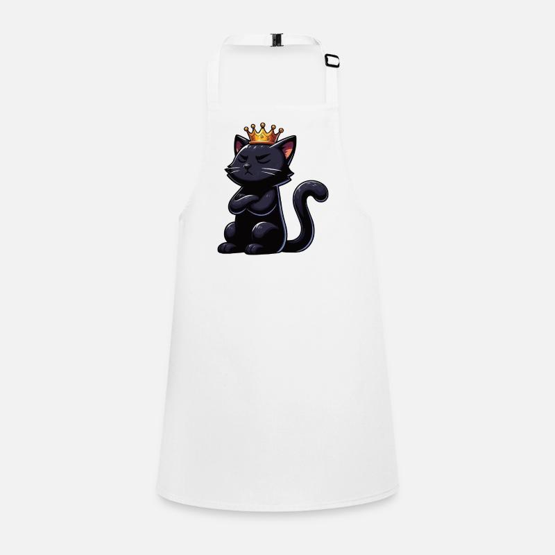 Funny Cat Cats Cat Lover Kitten Children's Apron