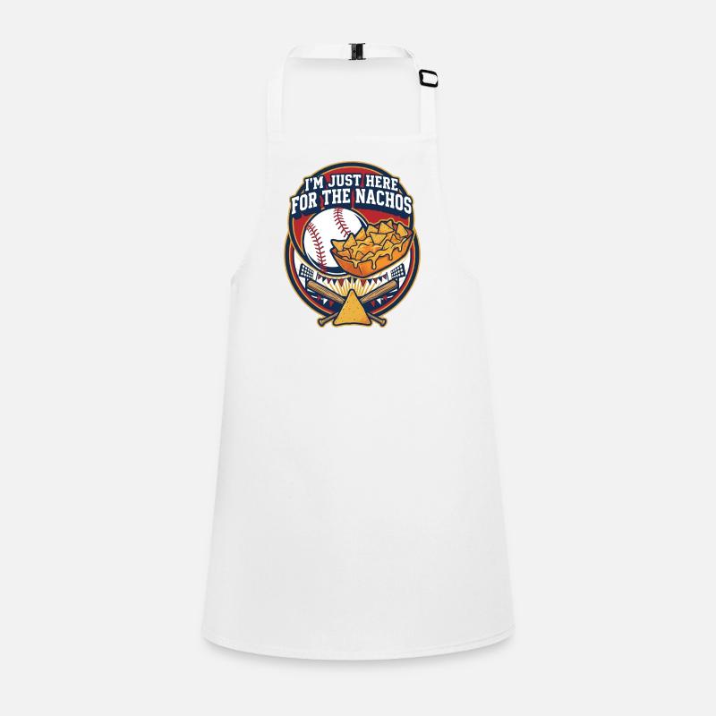 I'm Just Here for the Nachos – Ballpark Snack Children's Apron