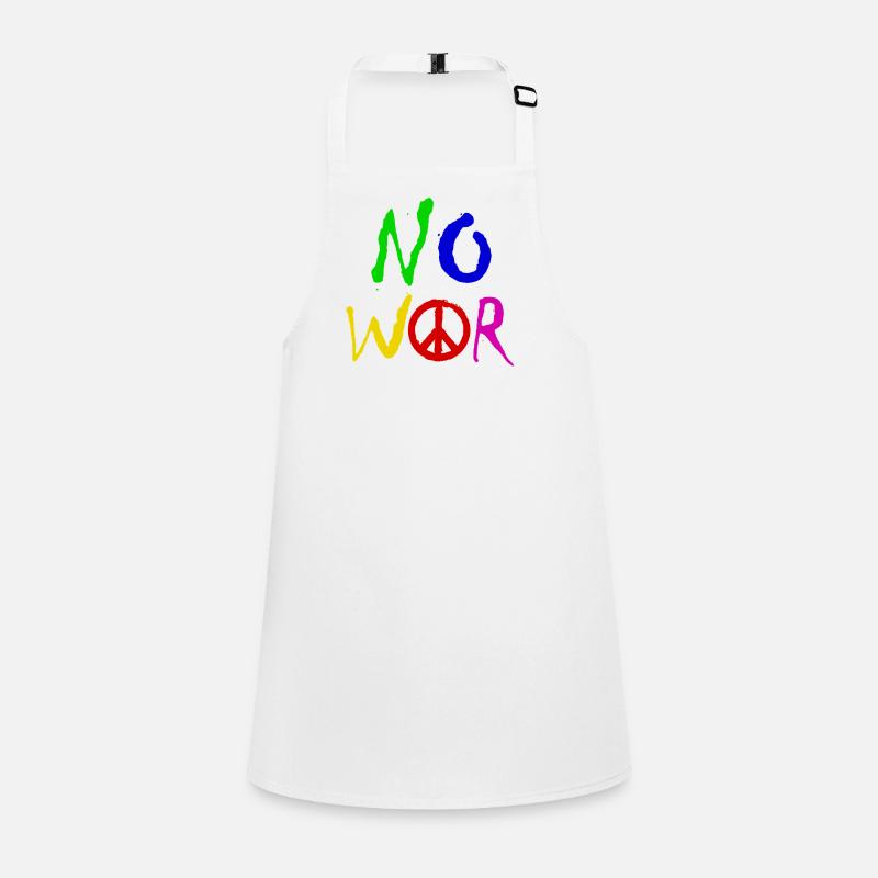 NO WAR – Statement for peace against war Children's Apron