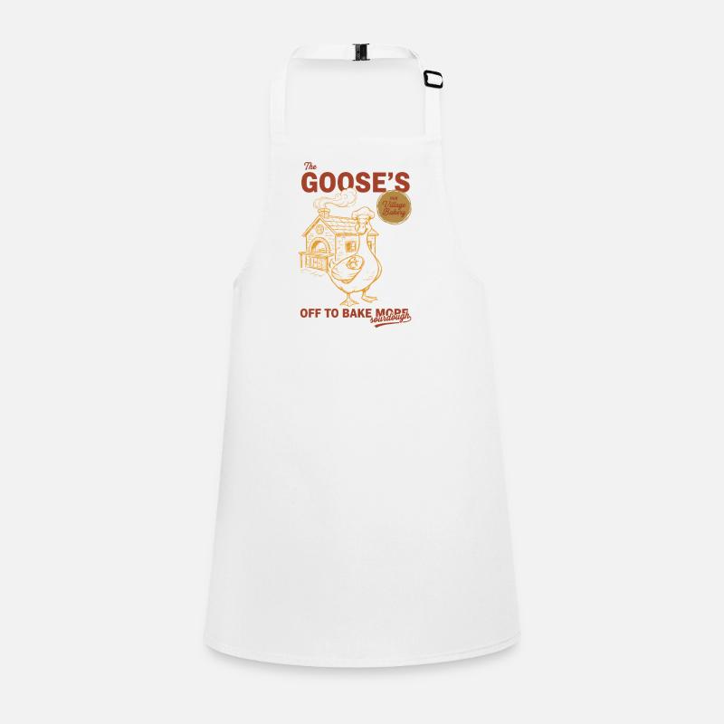 Sourdough Gooses Off To Bake More Bread Baking Children's Apron