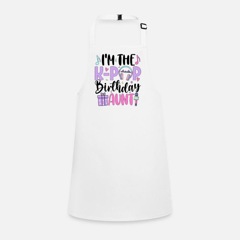 I'm The K Pop Birthday Aunt Schürze für Kinder