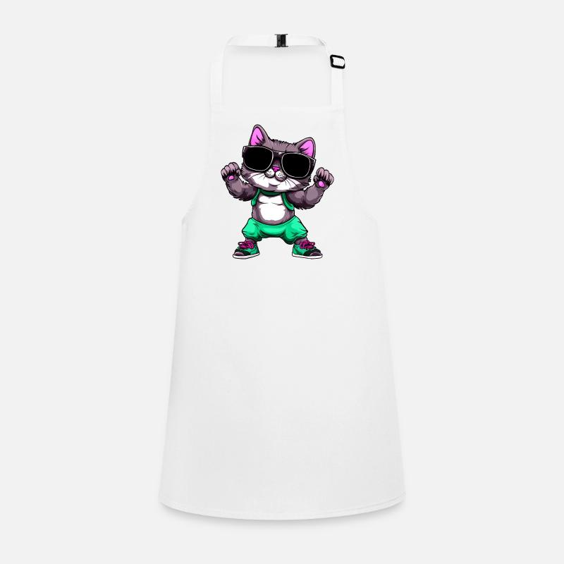 Fitness Cat Children's Apron