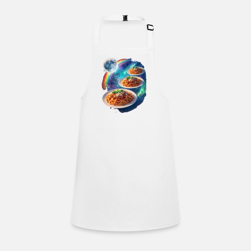 Cosmic Pasta Galaxy Children's Apron