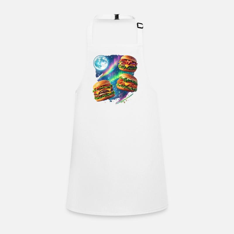 Space Burger Symphony Children's Apron