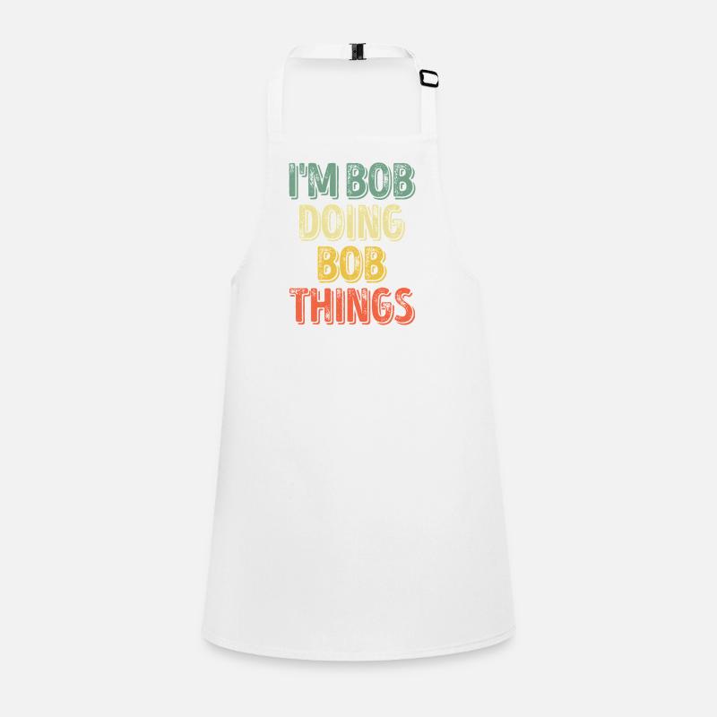 Bob Doing Bob Things Children's Apron