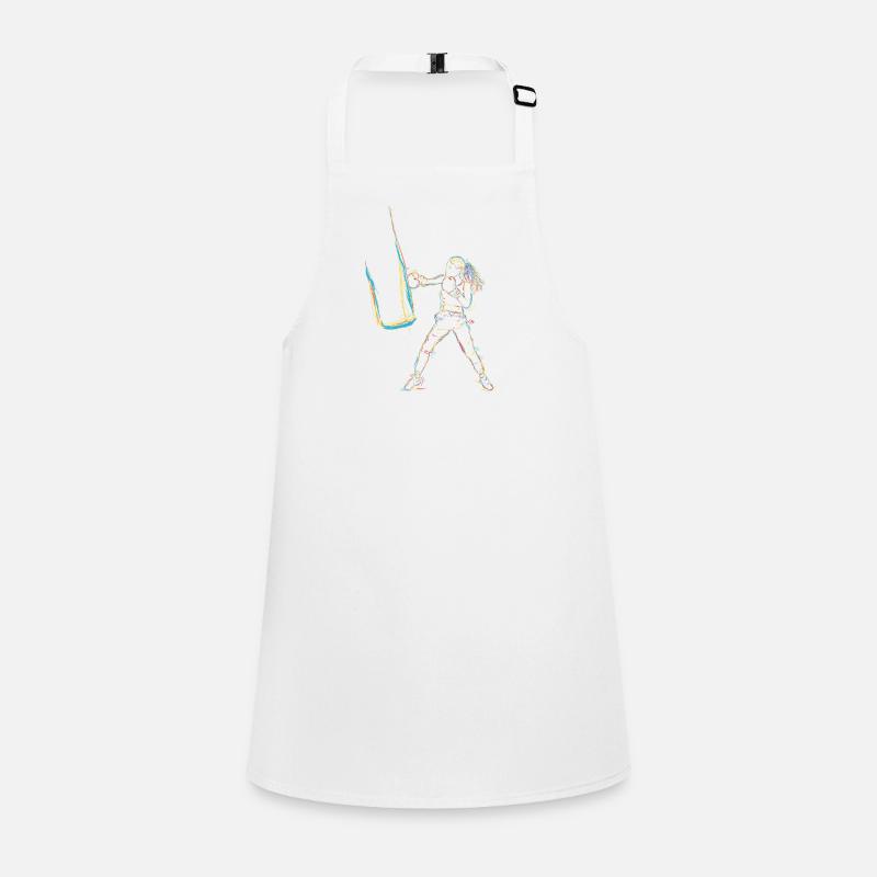 Boxer Drawing Children's Apron