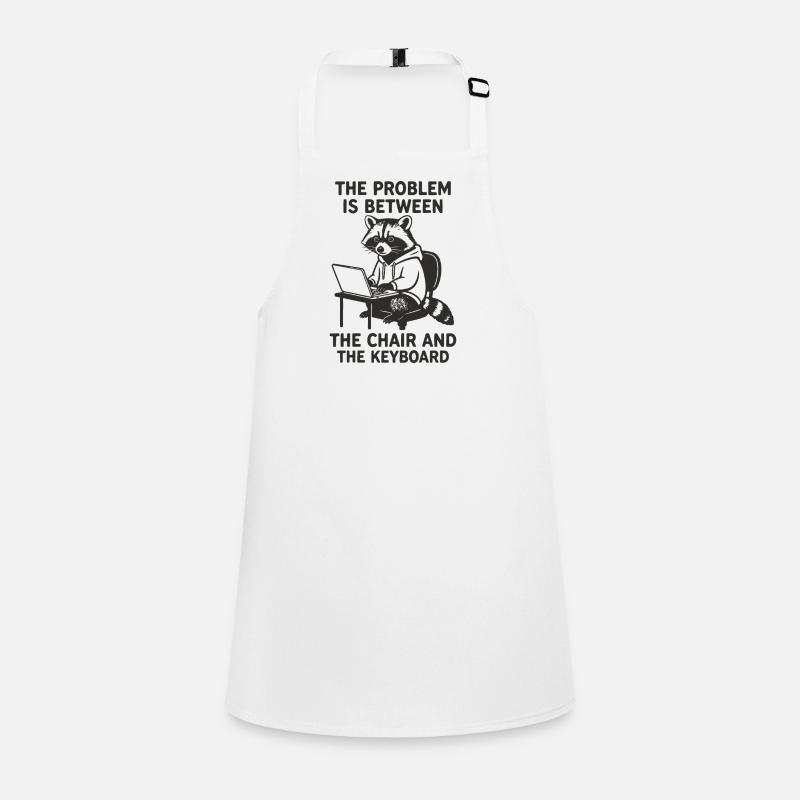 Problem between chair and keyboard Children's Apron