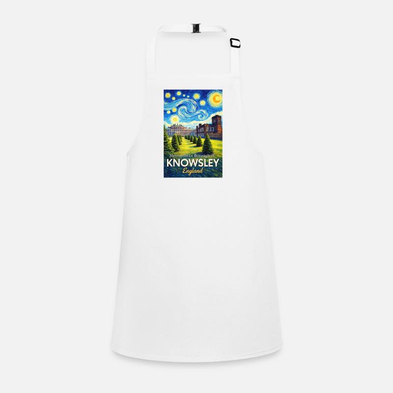 Knowlsley England Starry Night Parkland Children's Apron