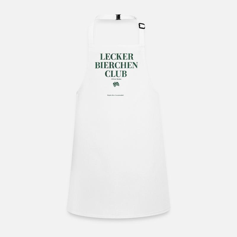 lecker Bierchen Club Schürze für Kinder
