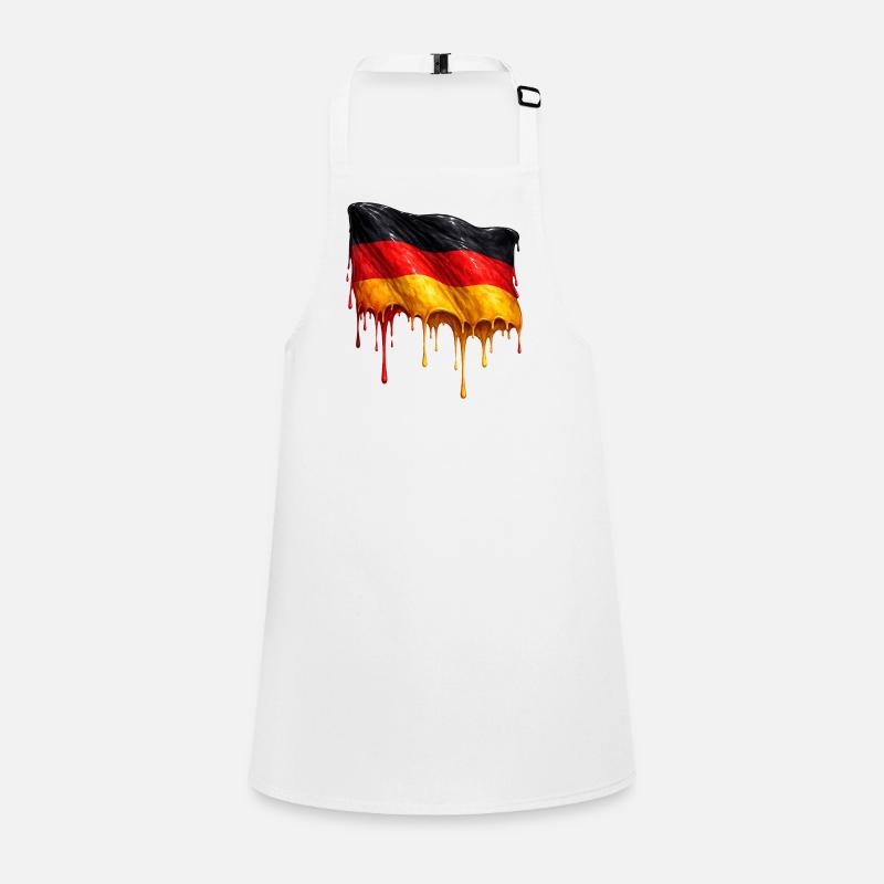 German Flag Colorful Color Children's Apron