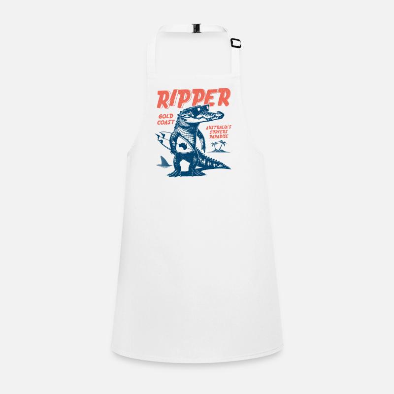 Ripper Surfer Croc Gold Coast Australie Tablier Enfant