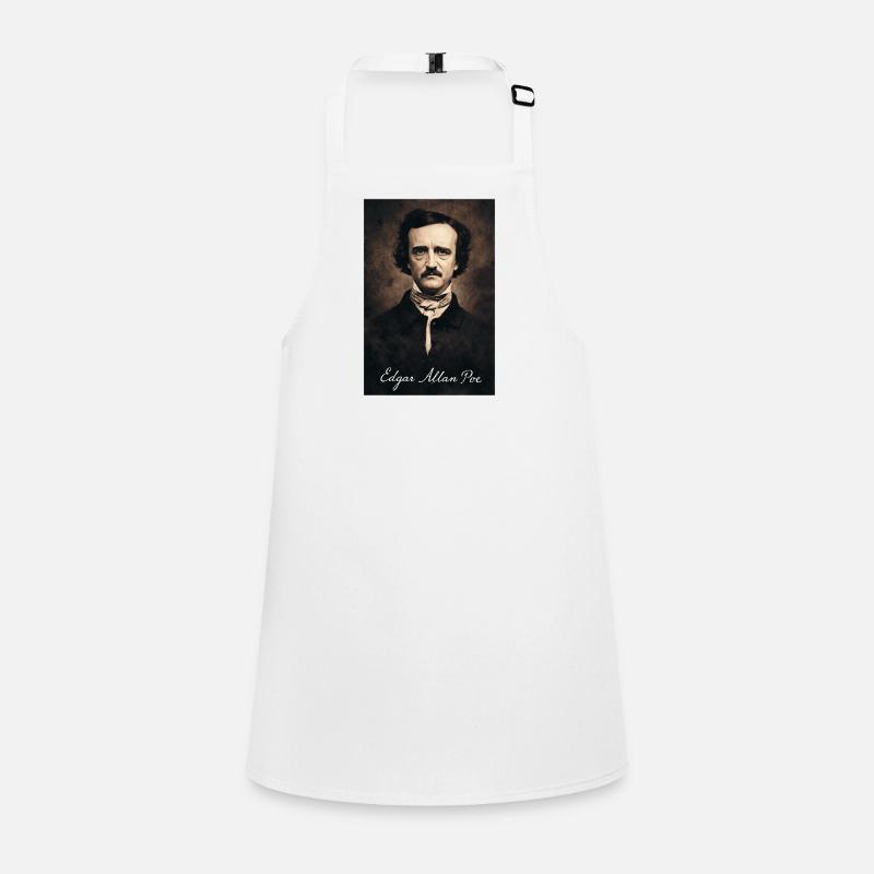 Edgar Allan Poe Portrait Children's Apron
