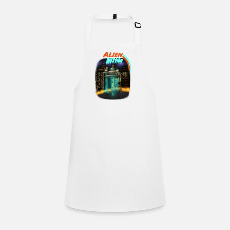 Chemise spatiale de l’Invasion extraterrestre Tablier Enfant