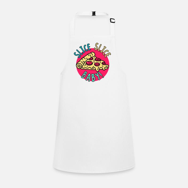 Slice Slice Baby – Retro Pizza  Children's Apron