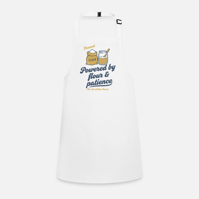 Sourdough Bread Baking Baker Powered By Flour Children's Apron