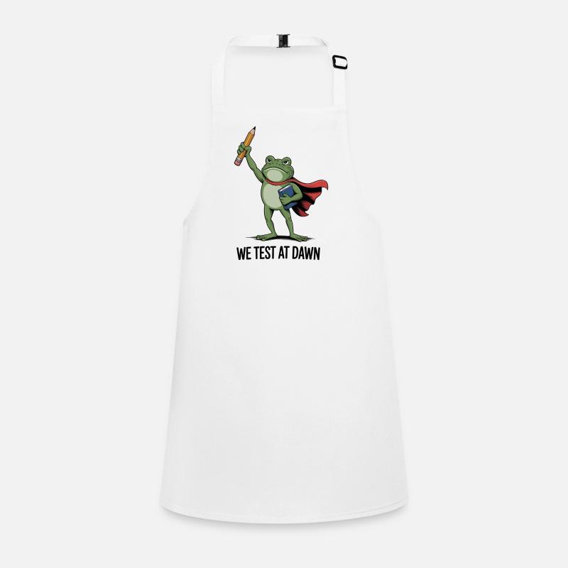 Dawn Test Frog Hero Children's Apron