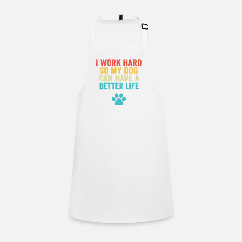 Dog Lover Hustle Tee Children's Apron