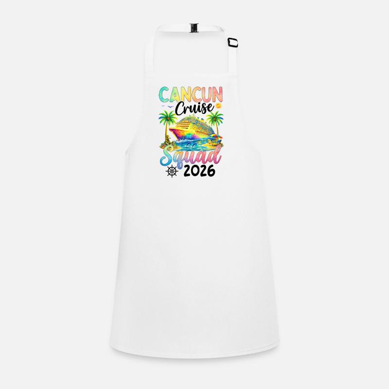 Cancun Cruise Squad 2026 Schürze für Kinder