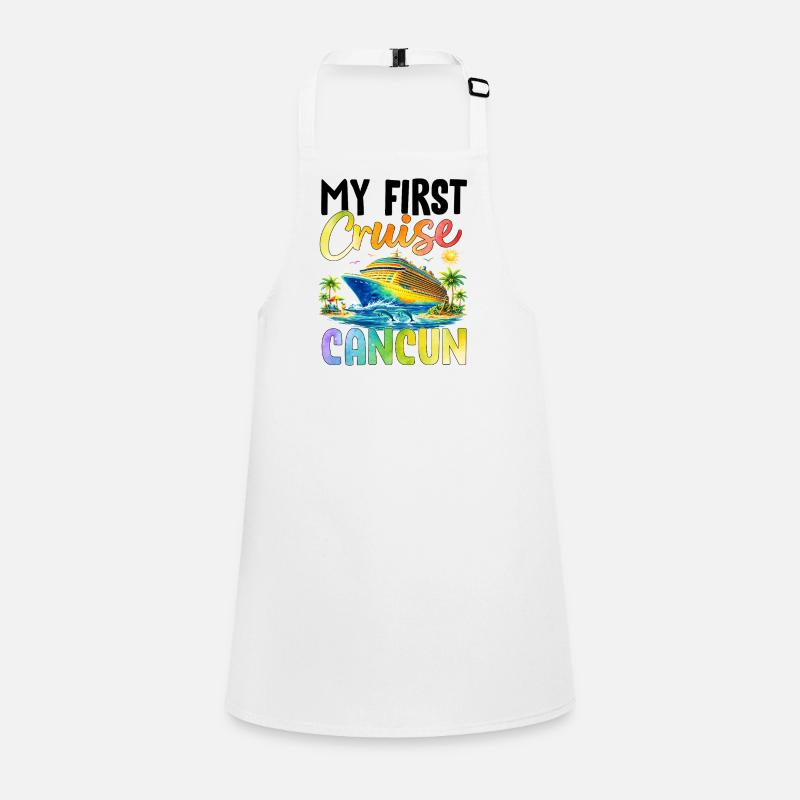 My First Cruise Cancun Schürze für Kinder