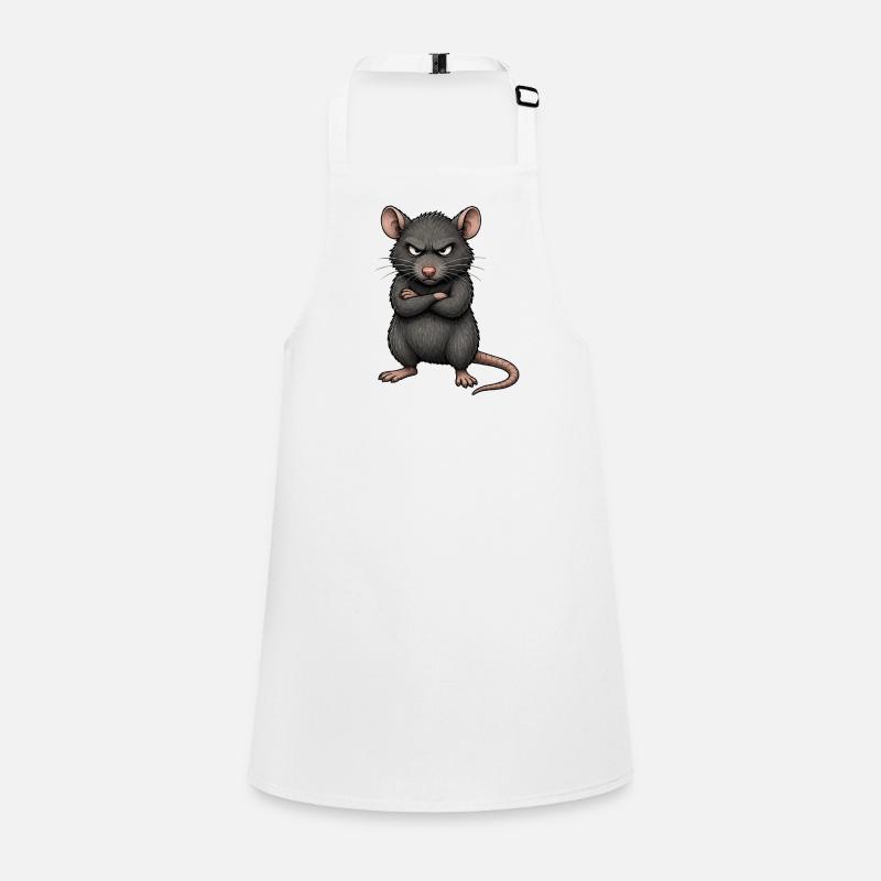 Moany Rat – Bad Mood? Perfected. Children's Apron