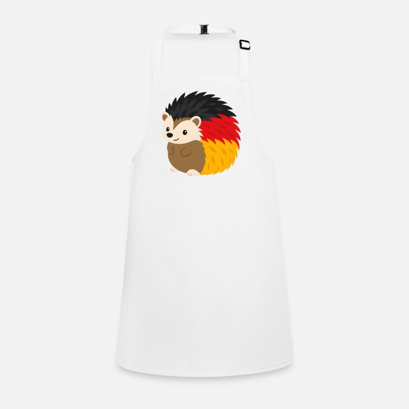 Rainbow Hedgehog Design Children's Apron