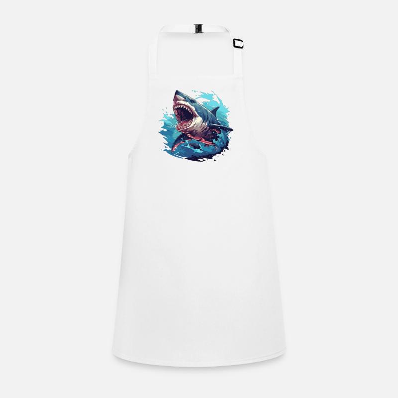 Grand requin blanc Grand requin blanc Tablier Enfant