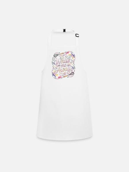 Restaurant Chef Whisk Me Away Professional Chef - Children's Apron - white - Front