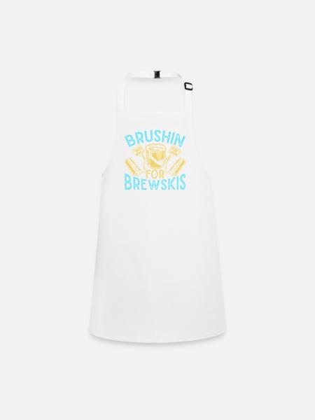 House Painter Dad Unique Gifts - Children's Apron - white - Front