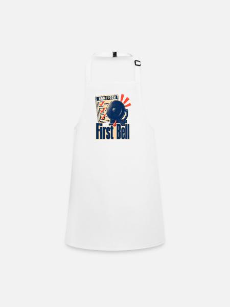 Homeroom Teacher Gift First Bell First Day of Scho - Children's Apron - white - Front