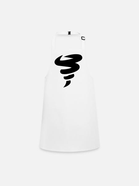 tornado - Children's Apron - white - Front