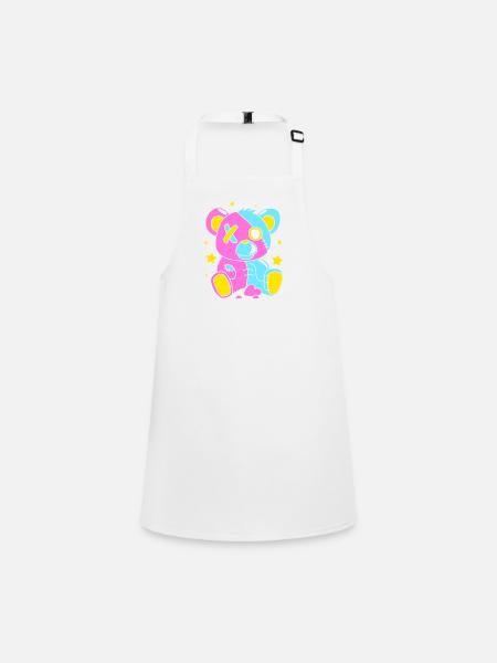 Pastel Gothic - Children's Apron - white - Front