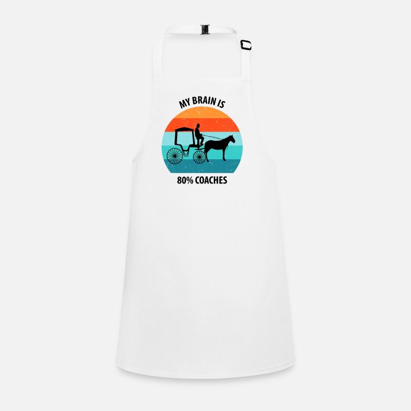Calèche de cocher Calèche tirée par des chevaux Calèche Tablier Enfant