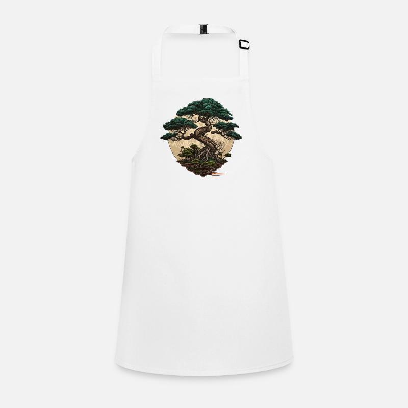 Twisted Bonsai Tree Children's Apron