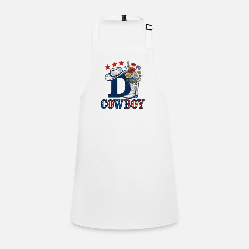 Cowboy Boot - Country - Western Dusty Children's Apron