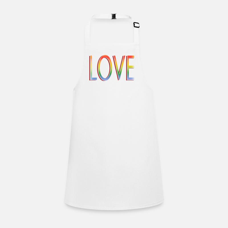 L’AMOUR DES COULEURS Tablier Enfant