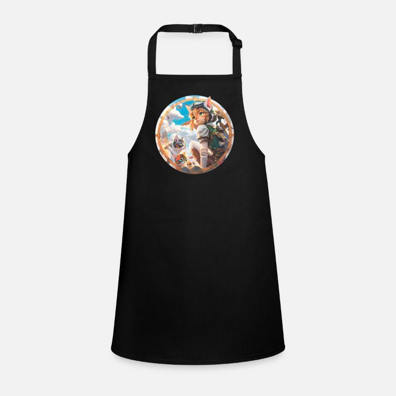 Anime Cat Boy Children's Apron