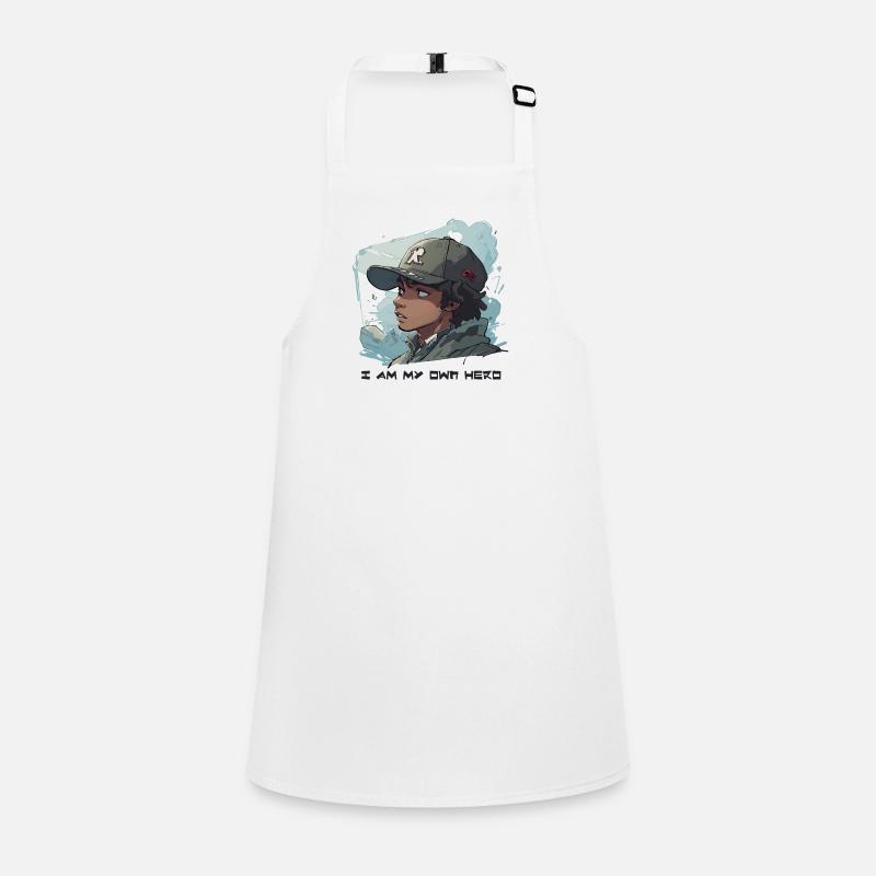 Anime Style Superhero Children's Apron