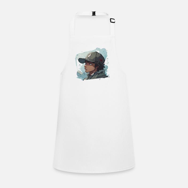 Rappeur de style anime Tablier Enfant