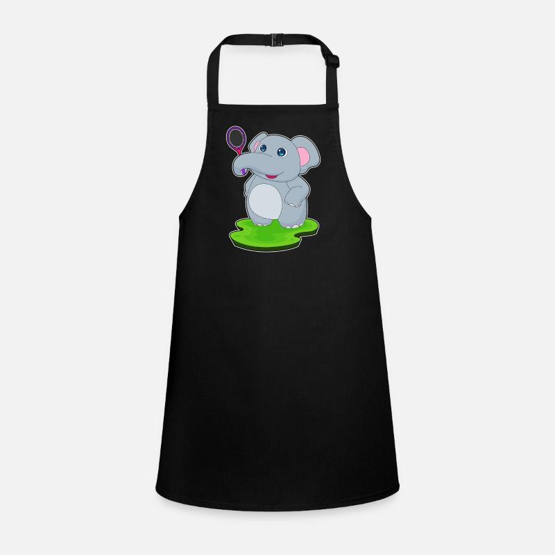 Raquette de tennis éléphant Tablier Enfant